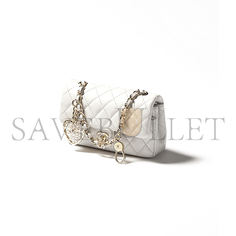 Ch*el classic mini bag with hook ap4760 (12*8*5cm)